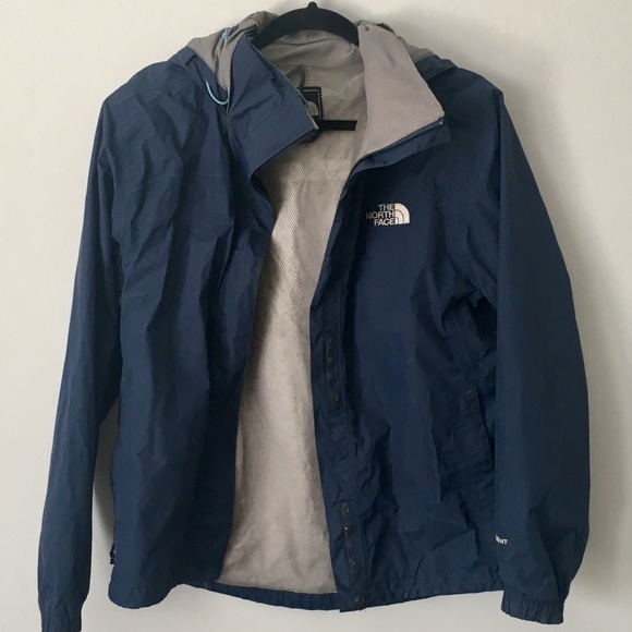 The North Face Jackets & Blazers - The North Face Navy Blue Womens Rain Jacket